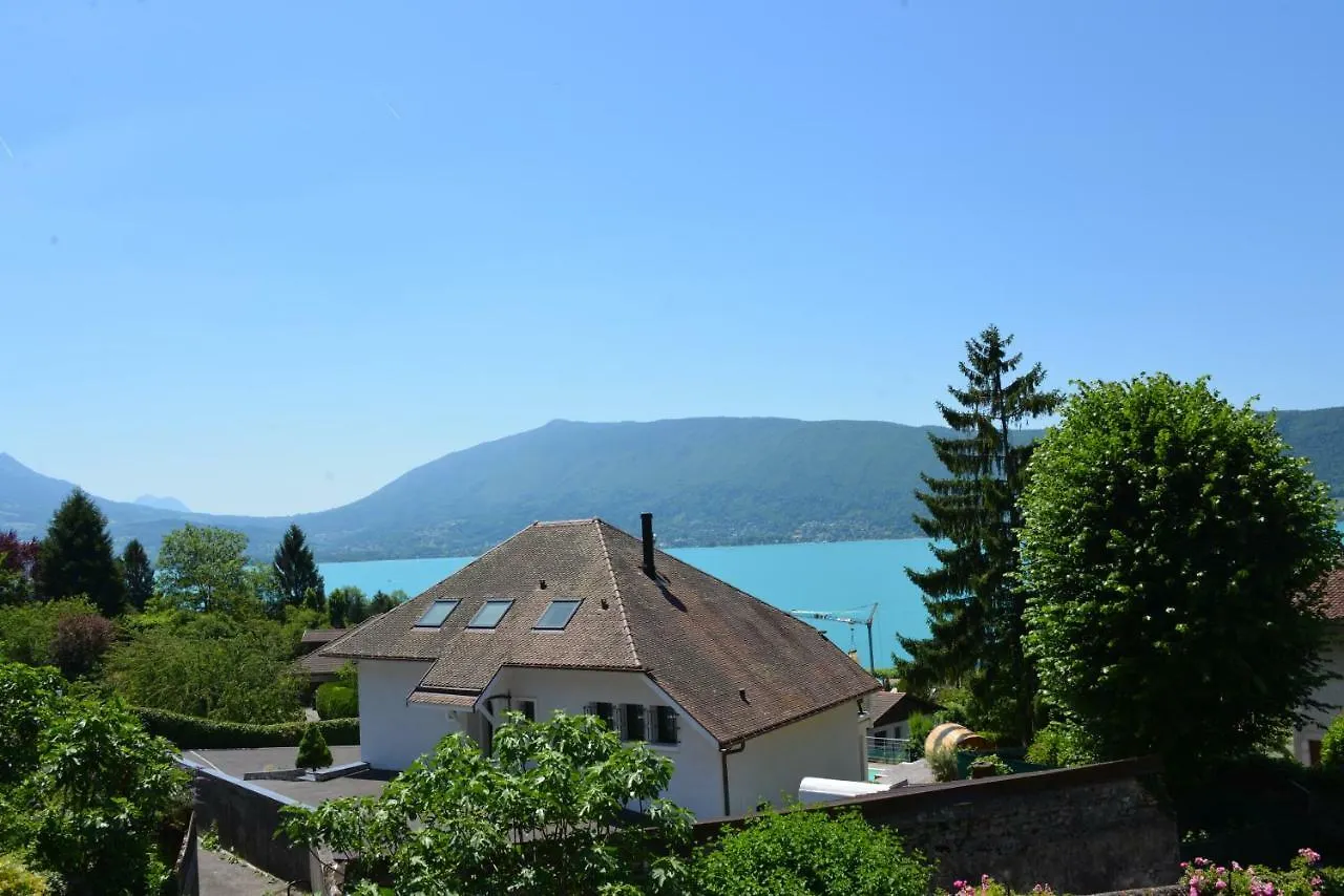 La-Villanelle - Magnifique Vue Sur Le Lac, 5 Minutes A Pied De La Plage Veyrier-du-Lac